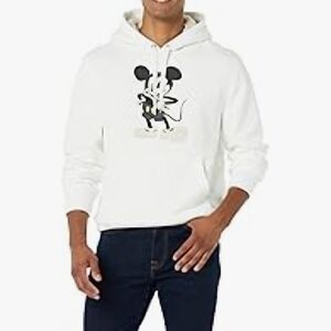 Amazon Essentials White Graphic Hoodie